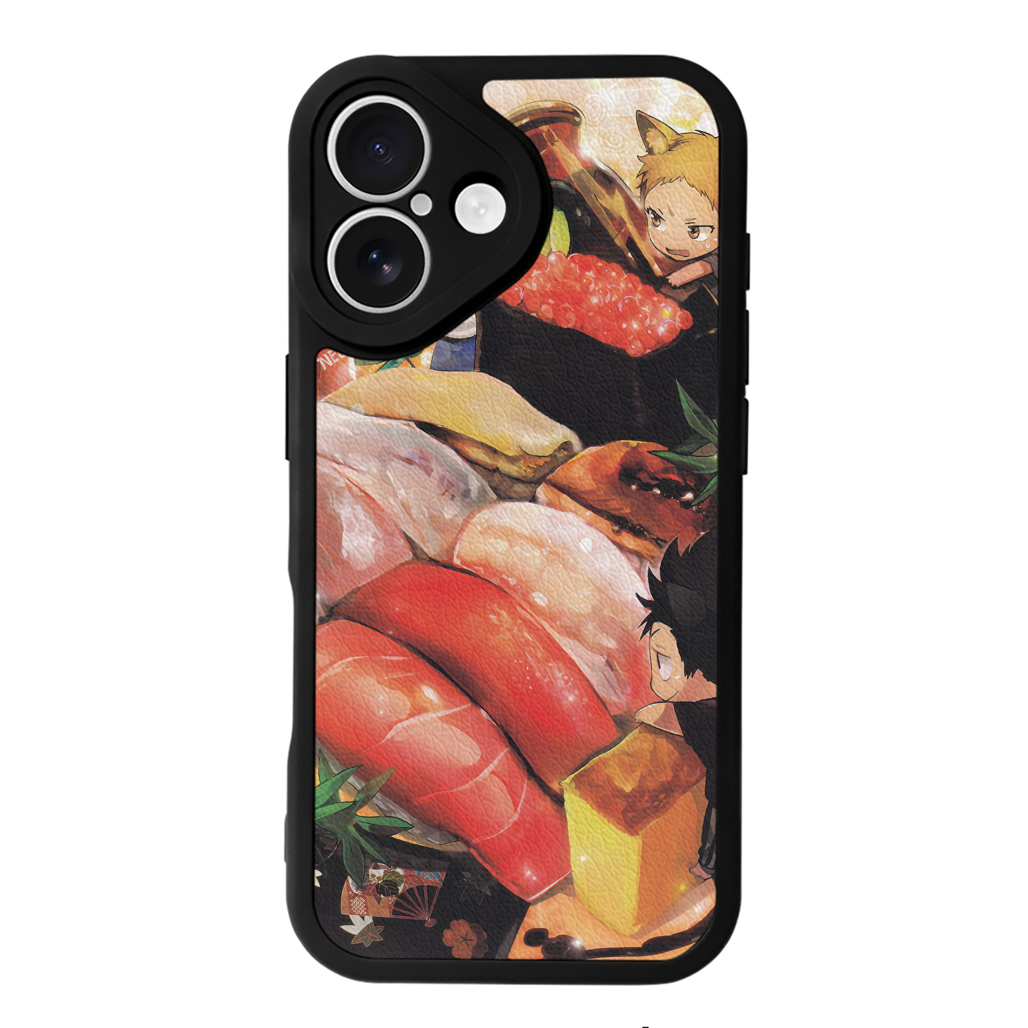 （画像用） ハイキュー!! Haikyu!! 【iPhone 16シリーズ対応】シリコンスマホケース（レザー調） 材質：シリコン
